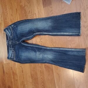 Silver jeans